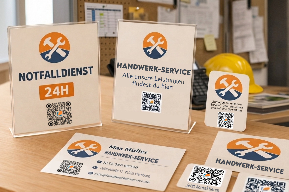 Aufsteller Handwerk