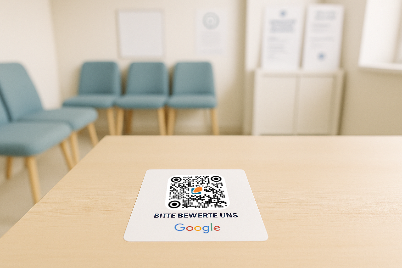 Warteraum Praxis Sticker