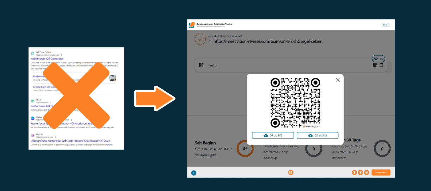 Warum du keine kostenlosen QR-Code Generator nutzen solltest