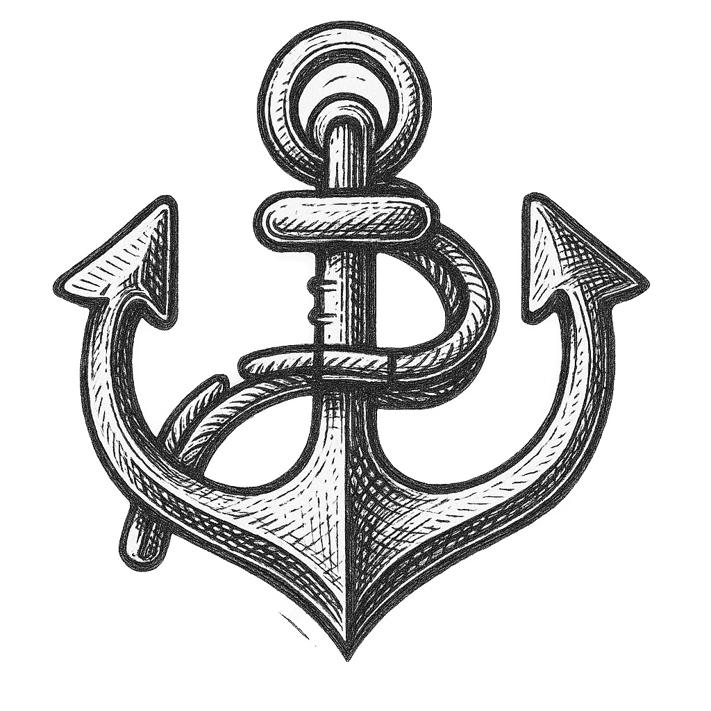 Anker icon skizze