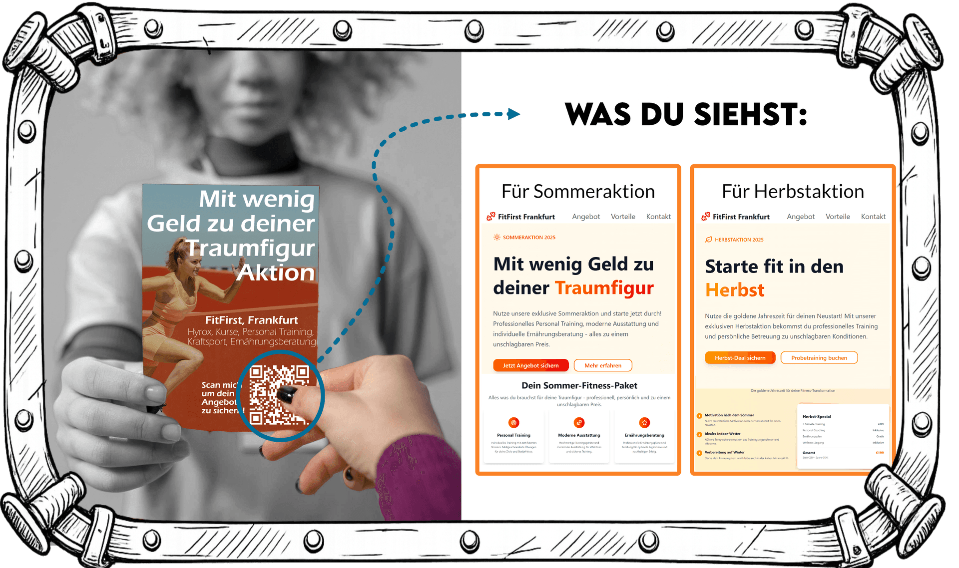 Dynamischer QR-Code Beispiel