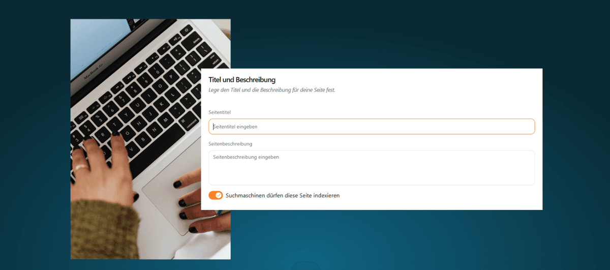 Titel und Beschreibung