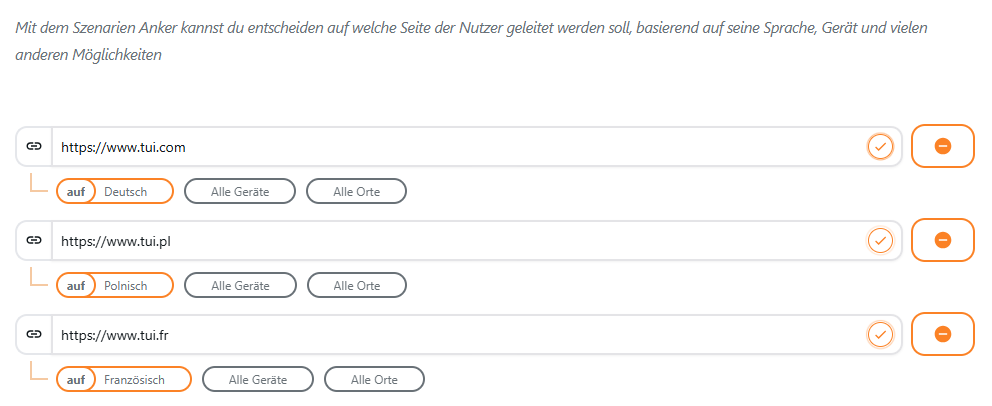 Anwendungsfall von Szenarioanker Szenarioanker Sprache